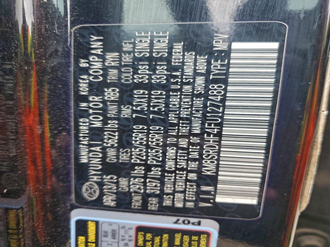 Hyundai SANTA FE Gls Image 3