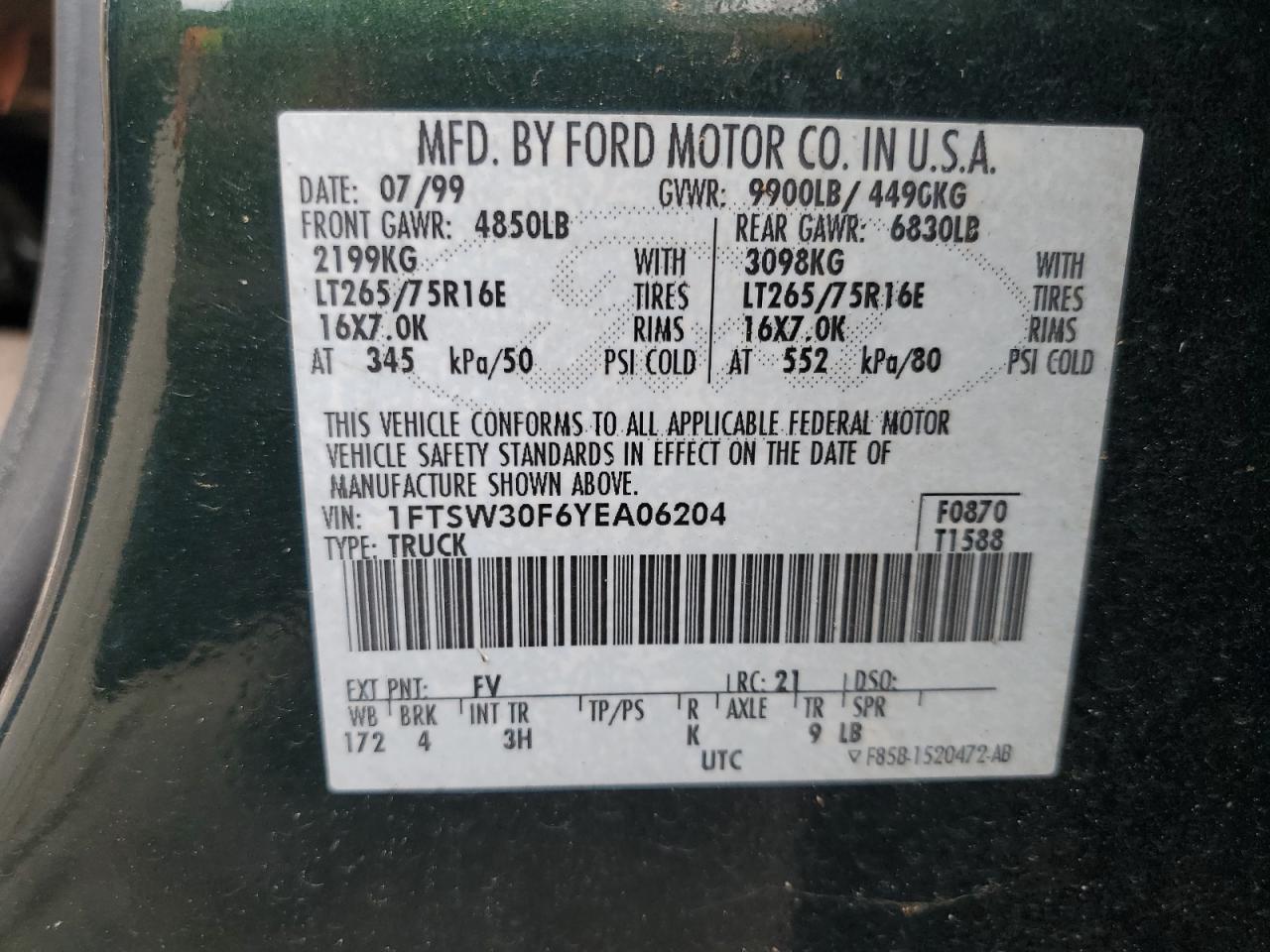 Ford F-350 Srw Super Duty Image 9