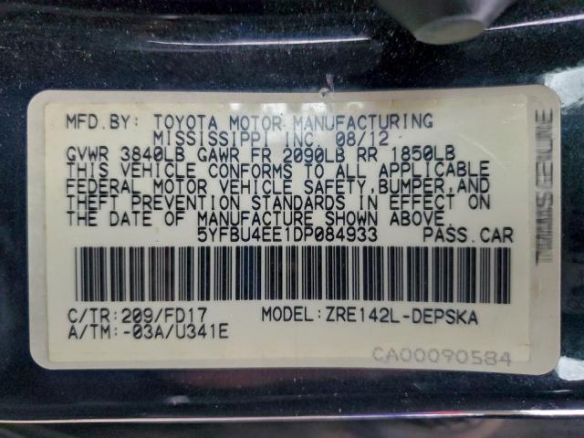 Toyota Corolla Base Image 12