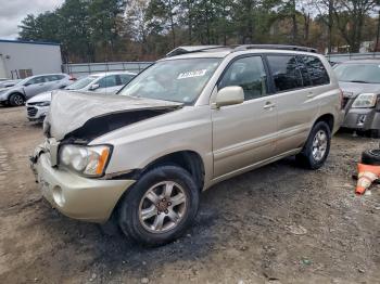  Salvage Toyota Highlander