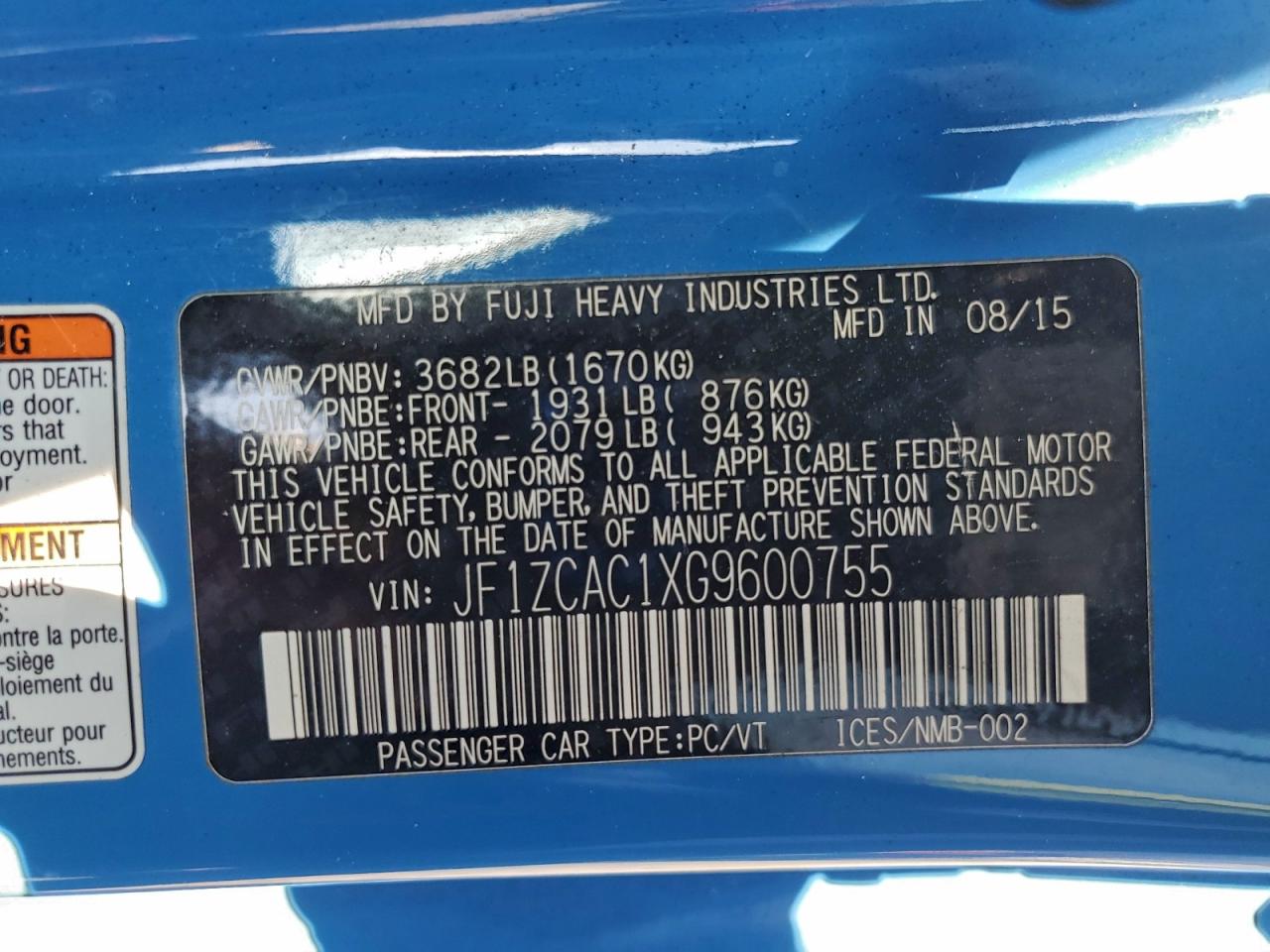 Subaru BRZ 2.0 Limited Image 12