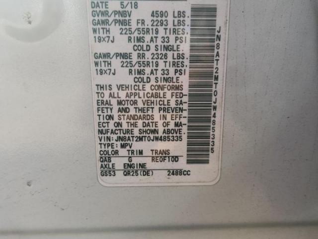 Nissan Rogue S Image 8