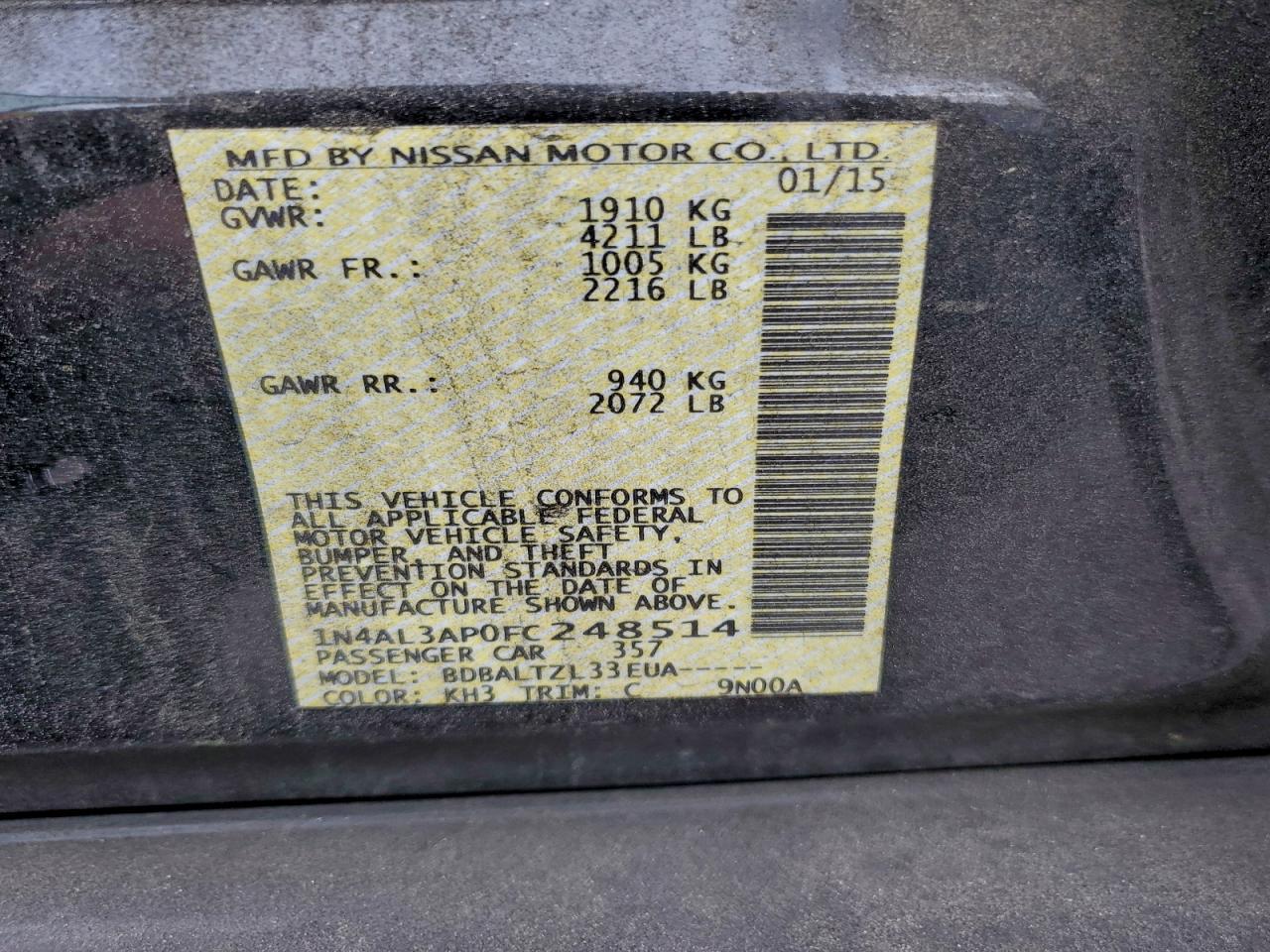 Nissan Altima 2.5 Image 6