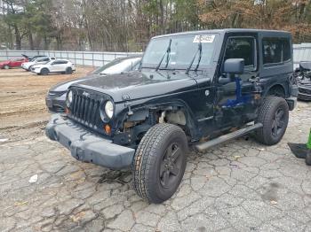  Salvage Jeep Wrangler