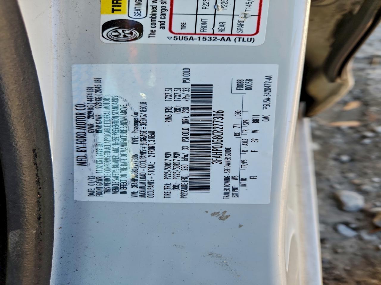 Ford Fusion Sel Image 9