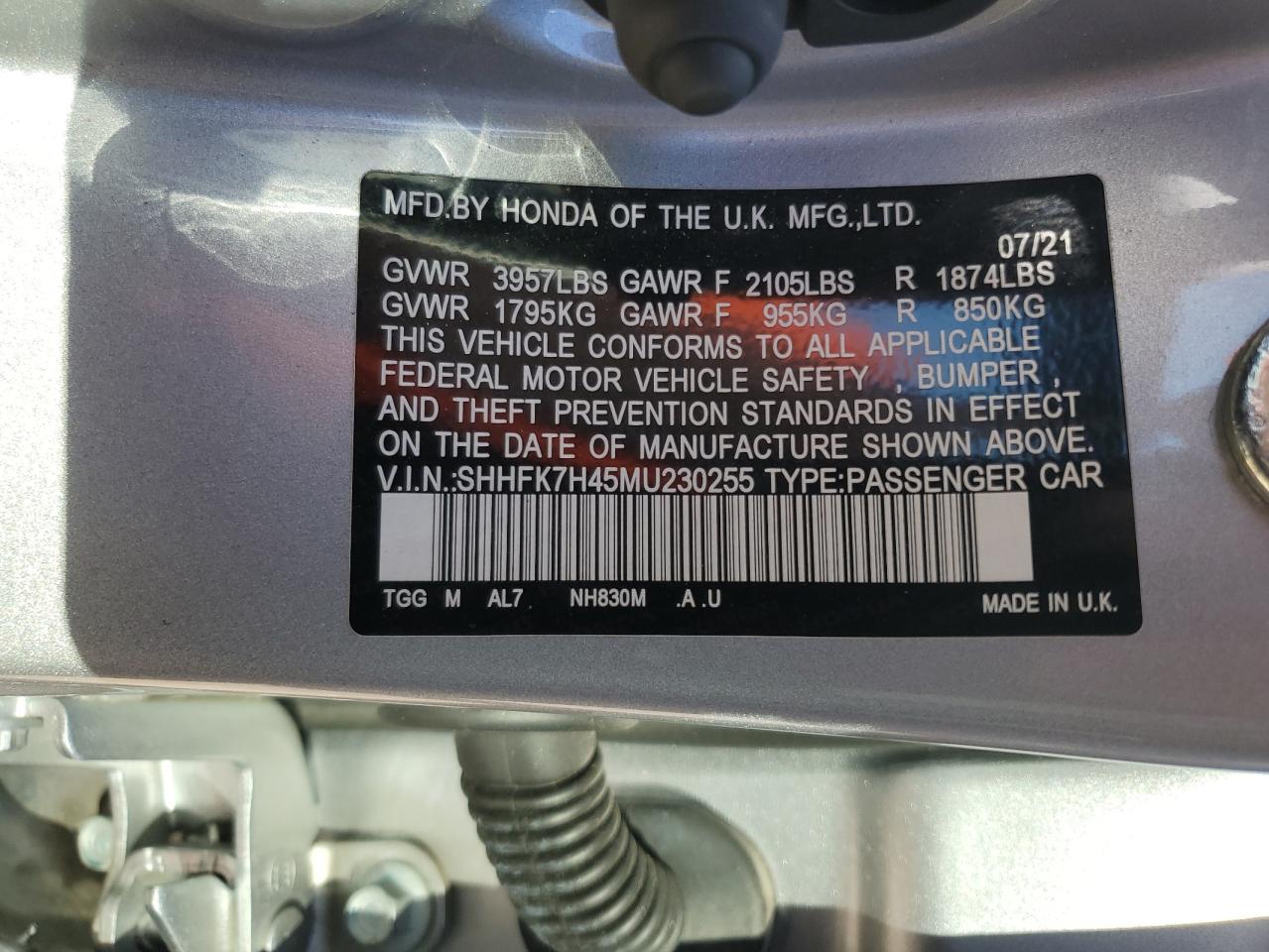 Honda Civic Sport Image 6