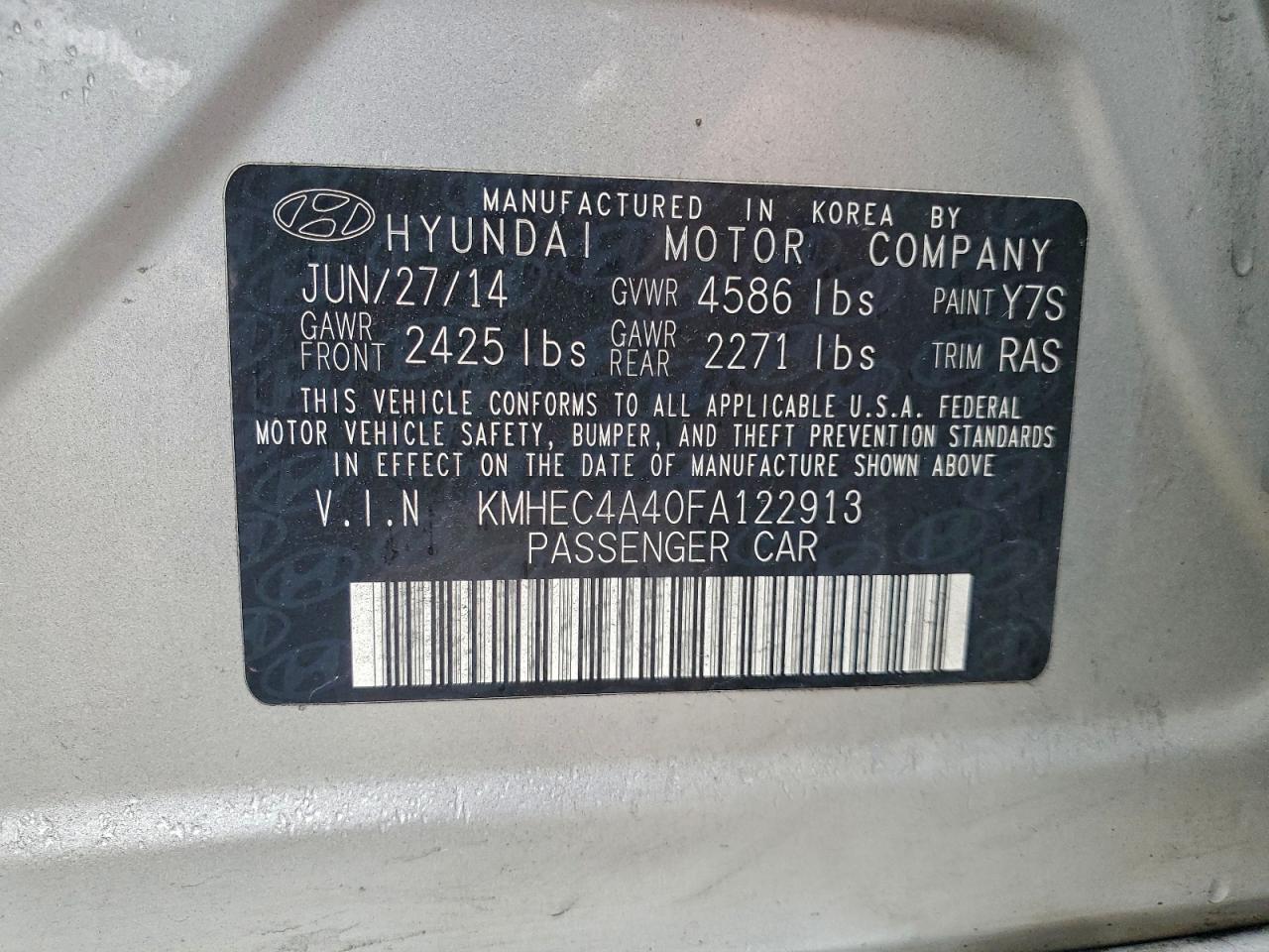 Hyundai SONATA Hybrid Image 8