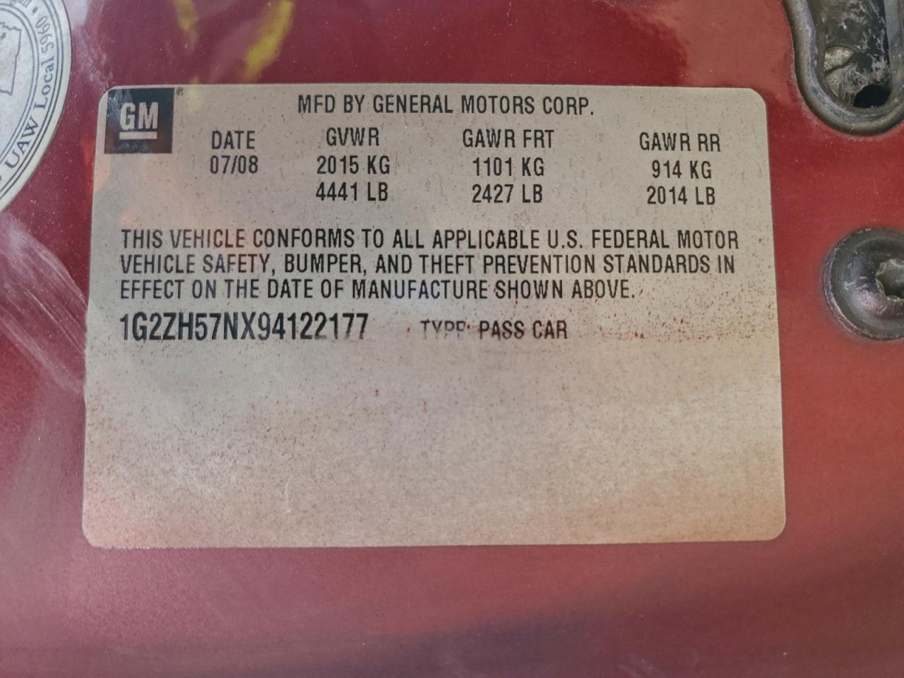 Pontiac G6 Gt Image 8