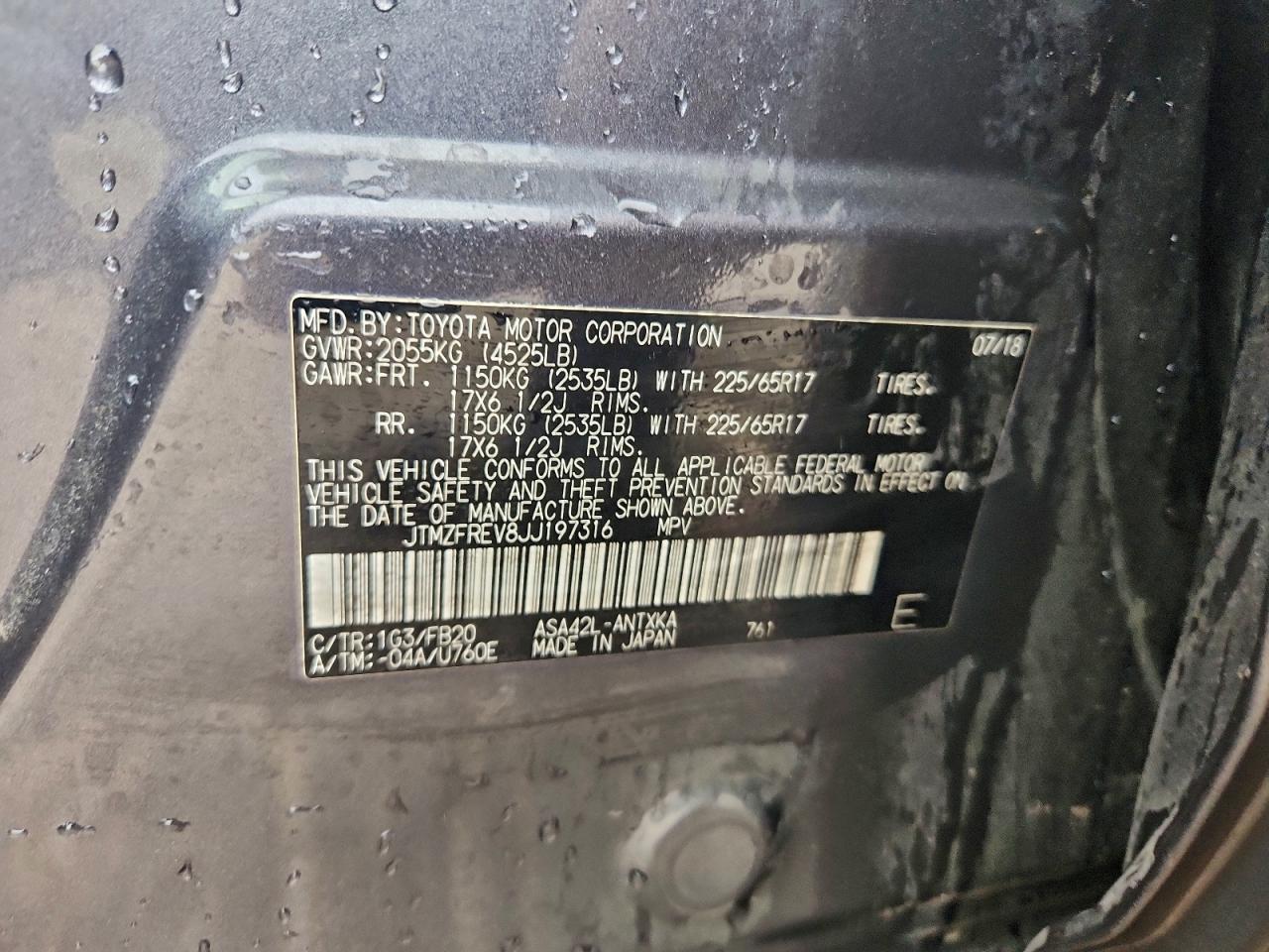 Toyota RAV4 Le Image 8