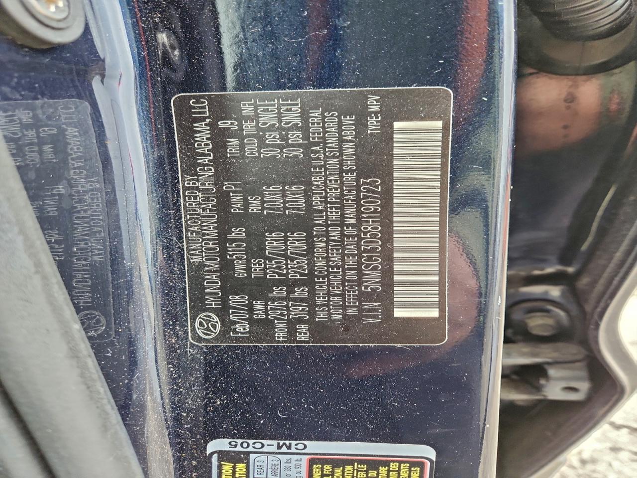 Hyundai SANTA FE Gls Image 4