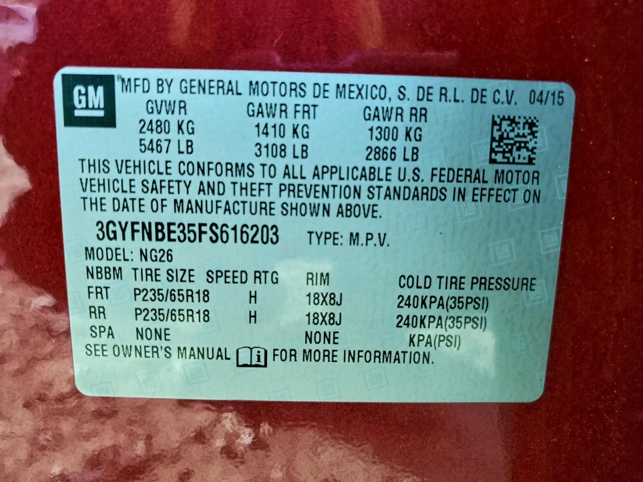 Cadillac SRX Luxury Collection Image 2