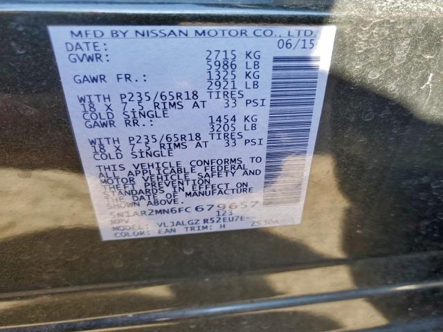 Nissan Pathfinder S Image 8