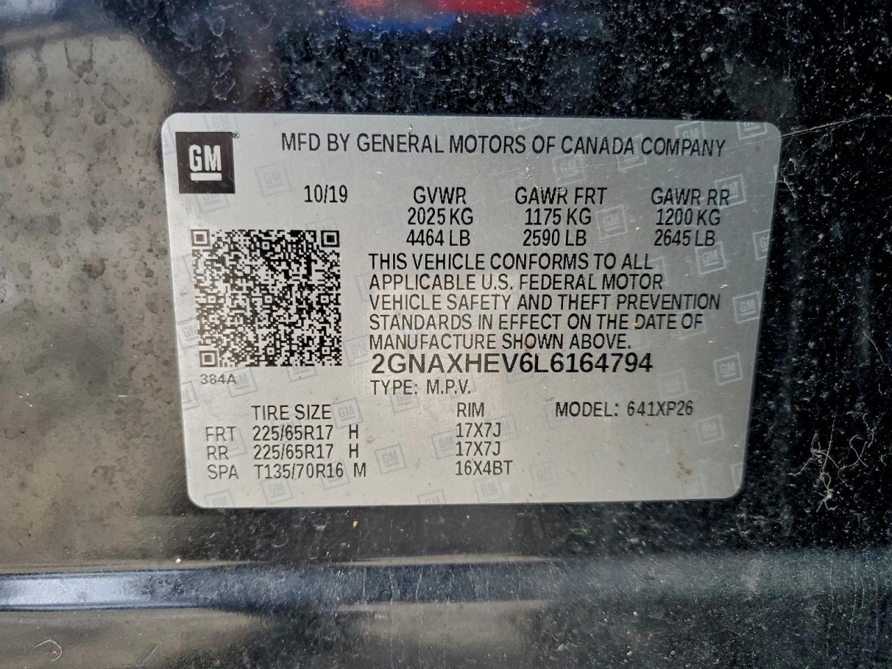 Chevrolet Equinox Ls Image 13