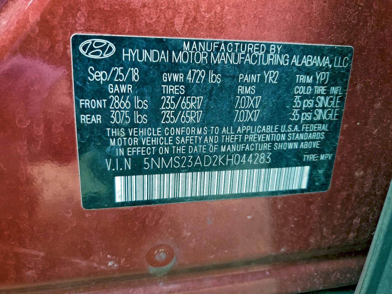 Hyundai SANTA FE Se Image 12