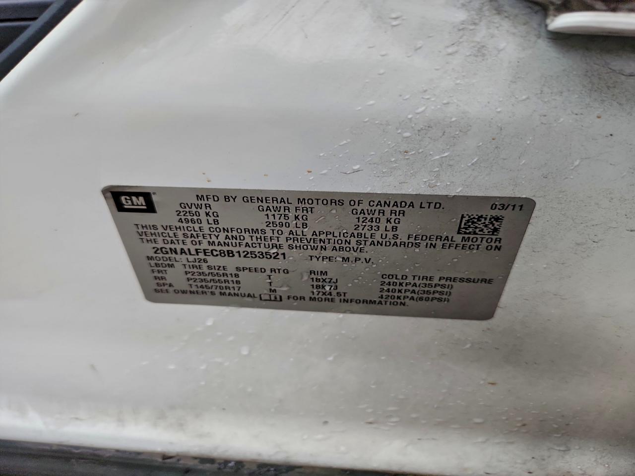 Chevrolet Equinox Ltz Image 11