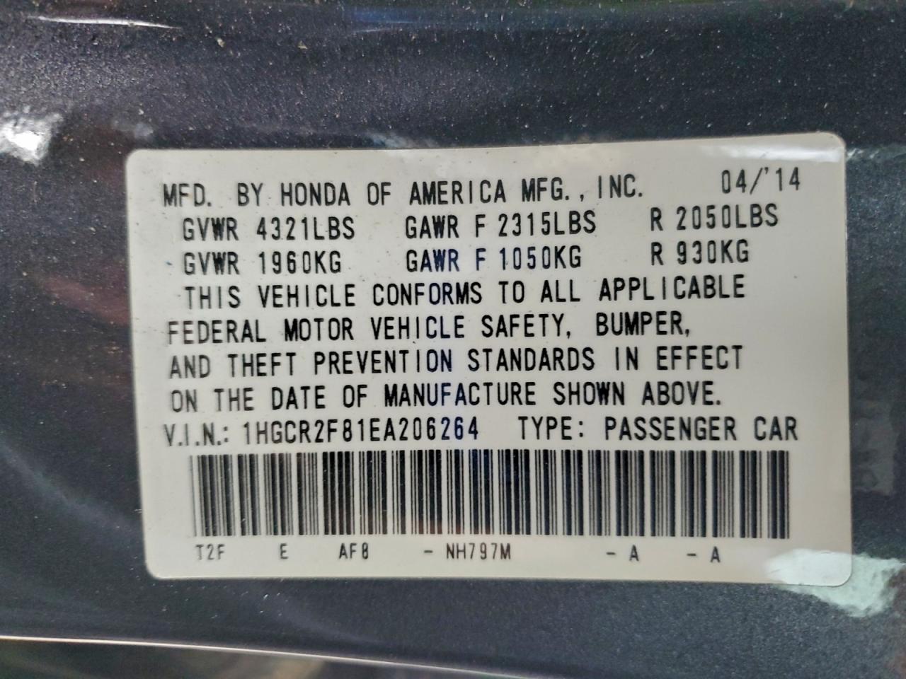 Honda Accord Exl Image 2