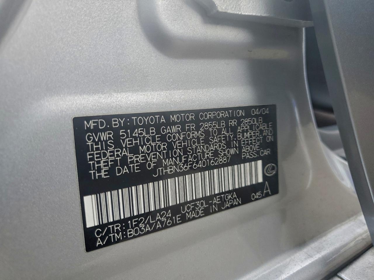 Lexus LS 430 Image 12