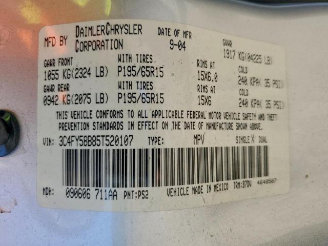 Chrysler PT Cruiser Touring Image 10