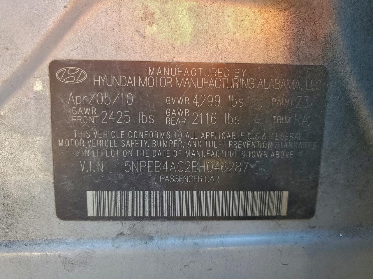 Hyundai SONATA Gls Image 8