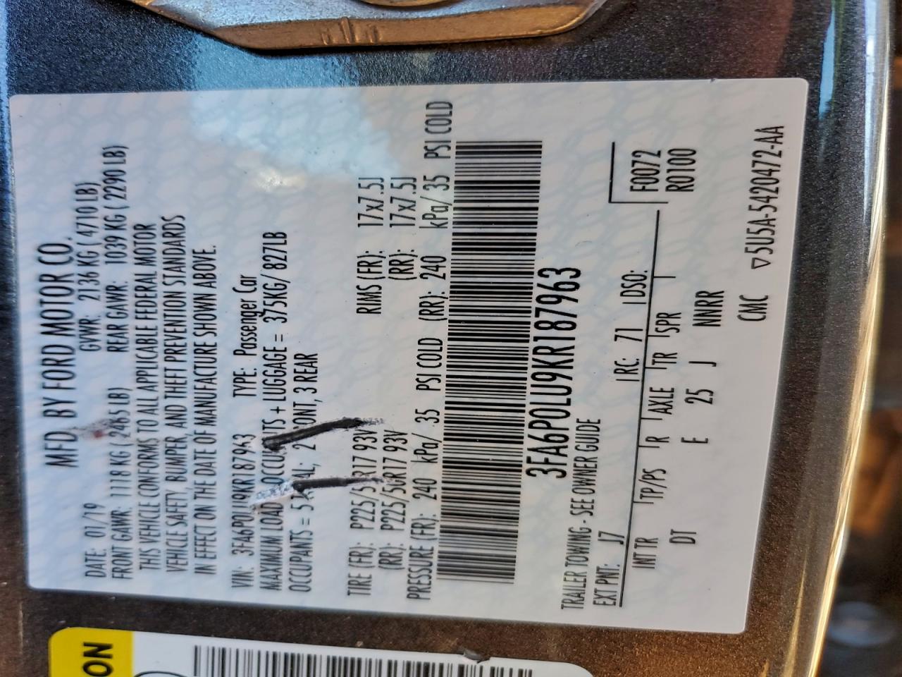 Ford Fusion Se Image 9