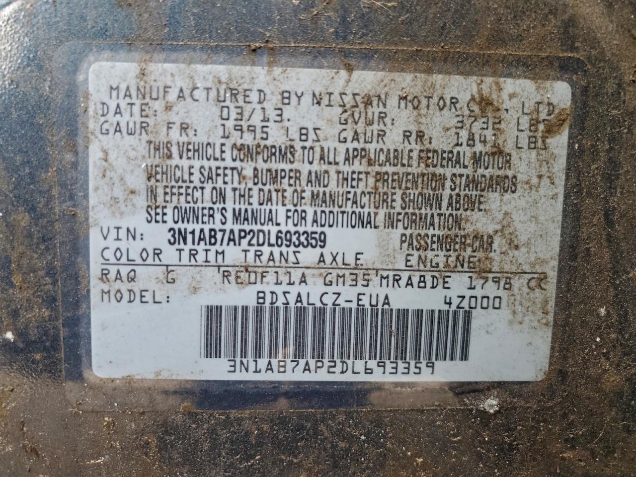 Nissan Sentra S Image 9