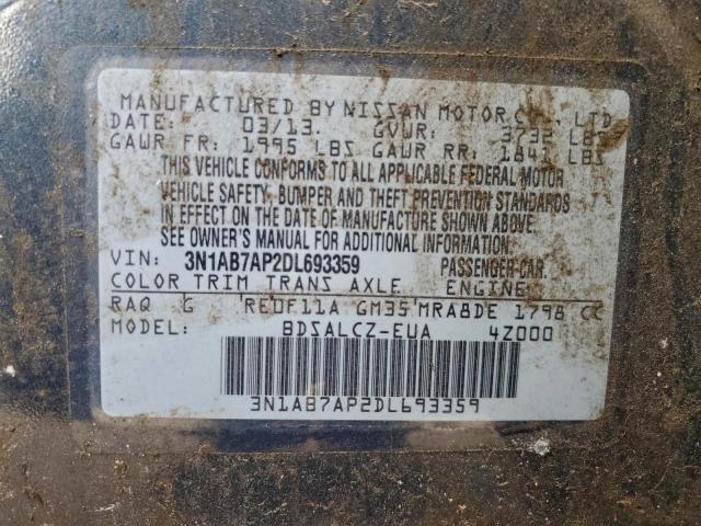 Nissan Sentra S Image 9