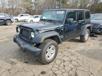  Salvage Jeep Wrangler