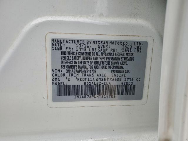 Nissan Sentra S Image 10