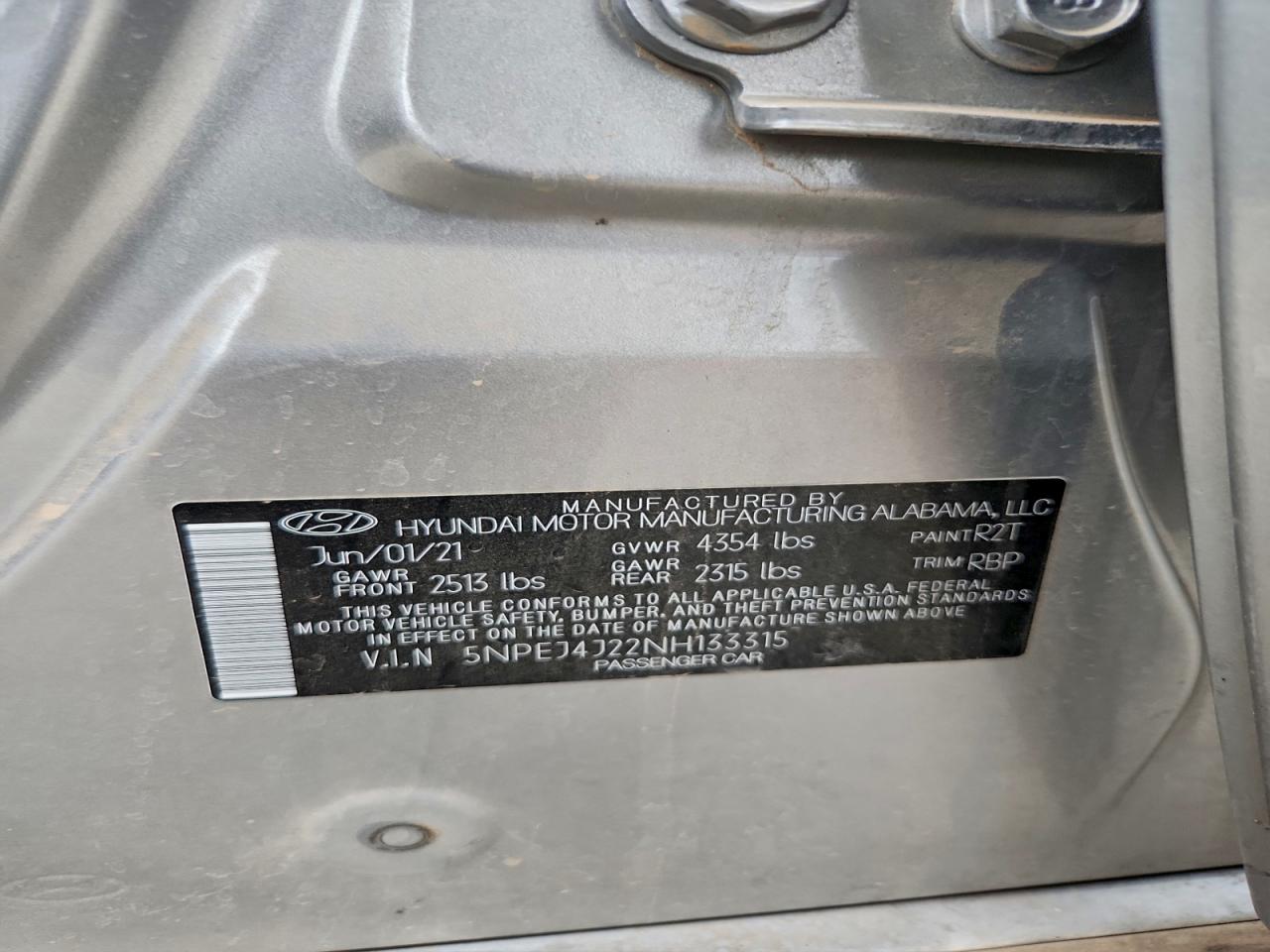 Hyundai SONATA Sel Plus Image 9